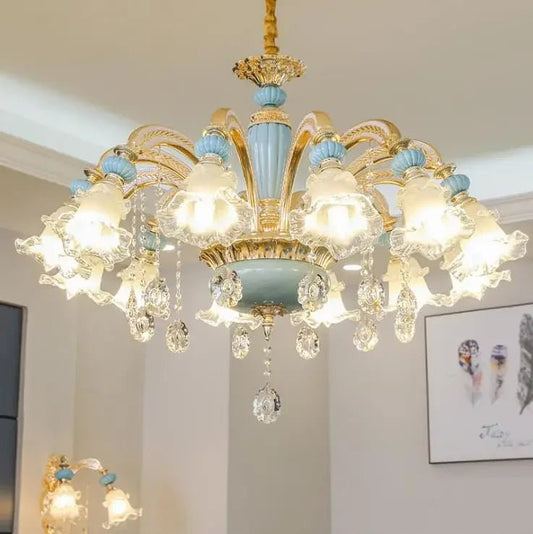 Modern Nordic Crystal Pendant Light - Decorbites