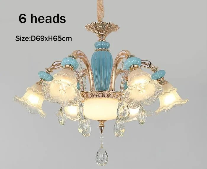 Modern Nordic Crystal Pendant Light - Decorbites