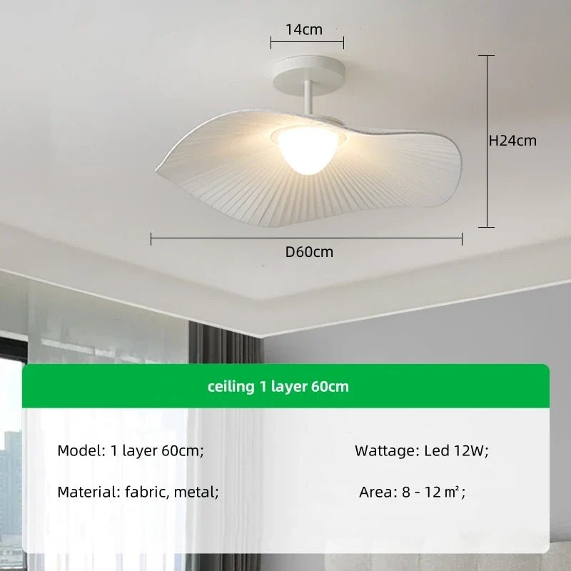 Modern Nordic Fabric Pendant Light - Decorbites