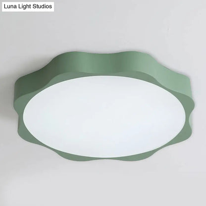 DecorBites™ DecorBites™ Modern Nordic Flush Mount Flower Baby Ceiling Light in Acrylic