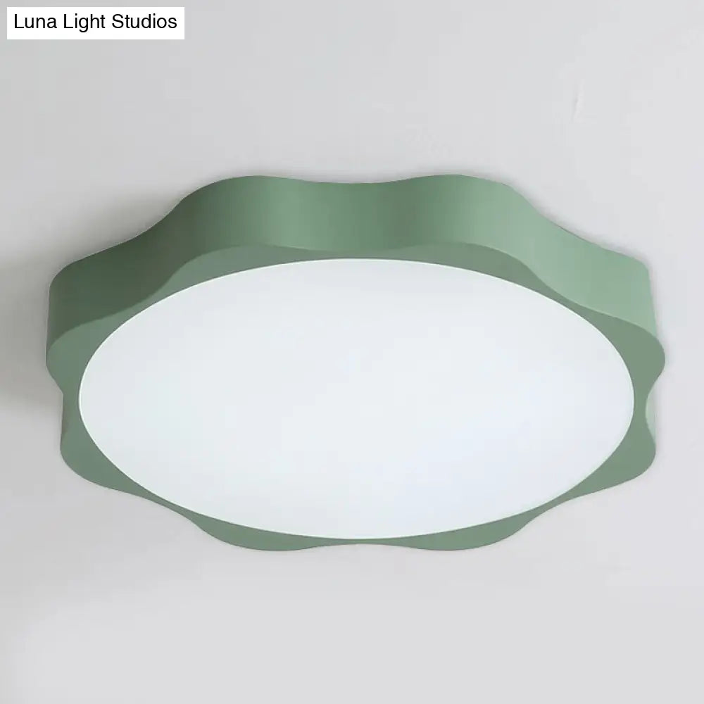 DecorBites™ DecorBites™ Modern Nordic Flush Mount Flower Baby Ceiling Light in Acrylic