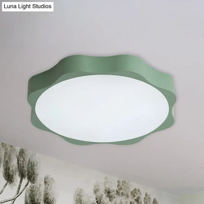 DecorBites™ DecorBites™ Modern Nordic Flush Mount Flower Baby Ceiling Light in Acrylic