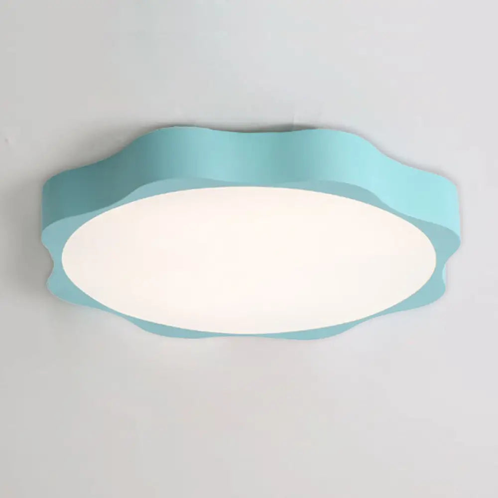 DecorBites™ DecorBites™ Modern Nordic Flush Mount Flower Baby Ceiling Light in Acrylic