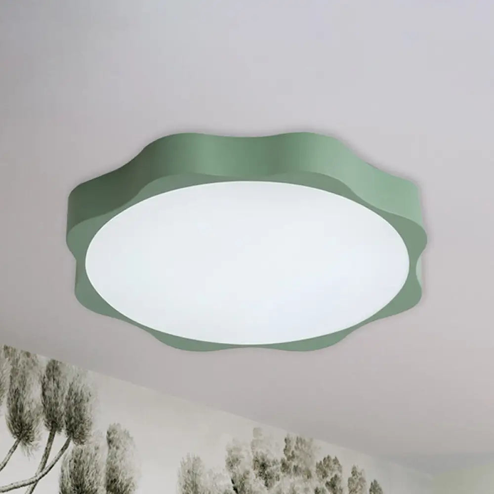 DecorBites™ DecorBites™ Modern Nordic Flush Mount Flower Baby Ceiling Light in Acrylic