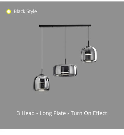 Modern Nordic Glass Pendant Lamp
