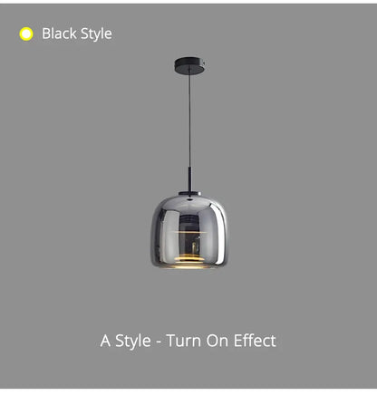 Modern Nordic Glass Pendant Lamp