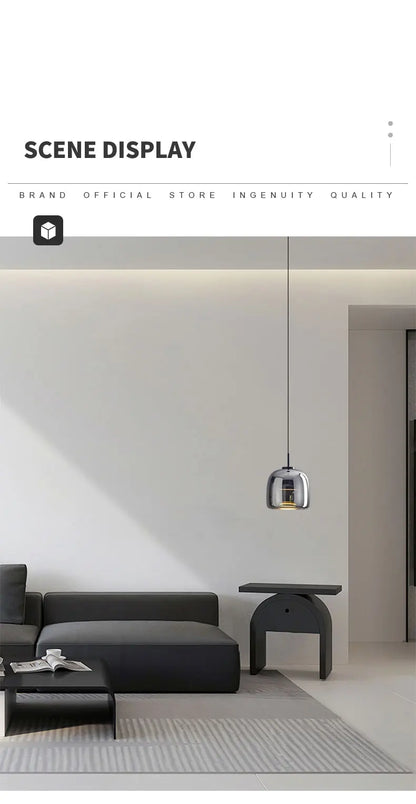 Modern Nordic Glass Pendant Lamp