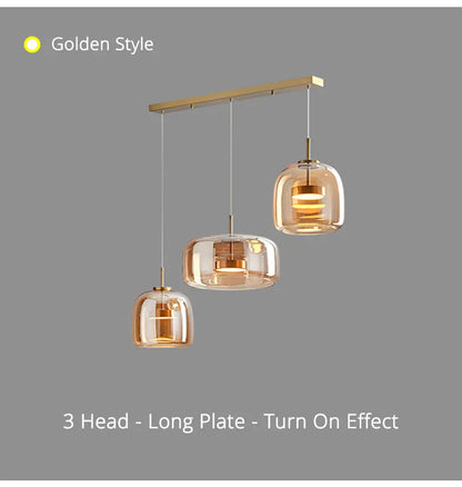 Modern Nordic Glass Pendant Lamp