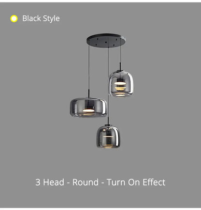 Modern Nordic Glass Pendant Lamp