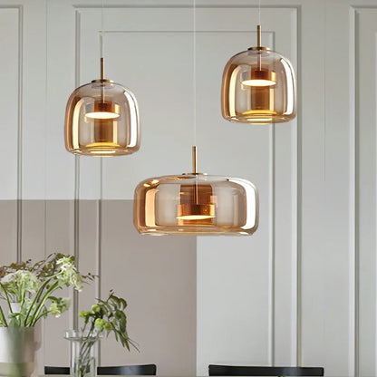 Modern Nordic Glass Pendant Lamp