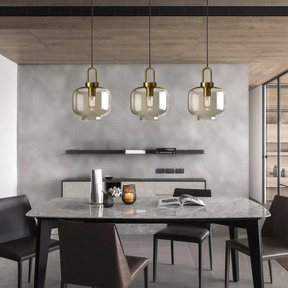 Modern Nordic Glass Pendant Light for Kitchen & Restaurant
