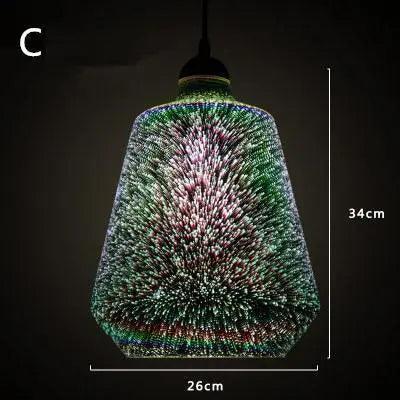 Modern Nordic Glass Pendant Lighting - Cone
