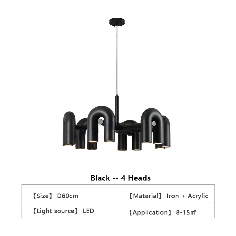 Modern Nordic LED Ceiling Chandelier for Home - Chandelier
