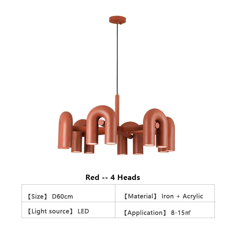 Modern Nordic LED Ceiling Chandelier for Home - Chandelier
