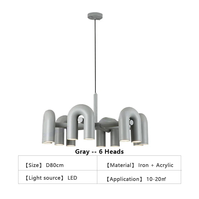 Modern Nordic LED Ceiling Chandelier for Home - Chandelier