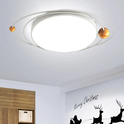 DecorBites™ DecorBites™ Modern Nordic LED Ceiling Lamp with Round Acrylic Design - 21"/26"/31" - Gray/Green/White - Warm/White/Natural Light