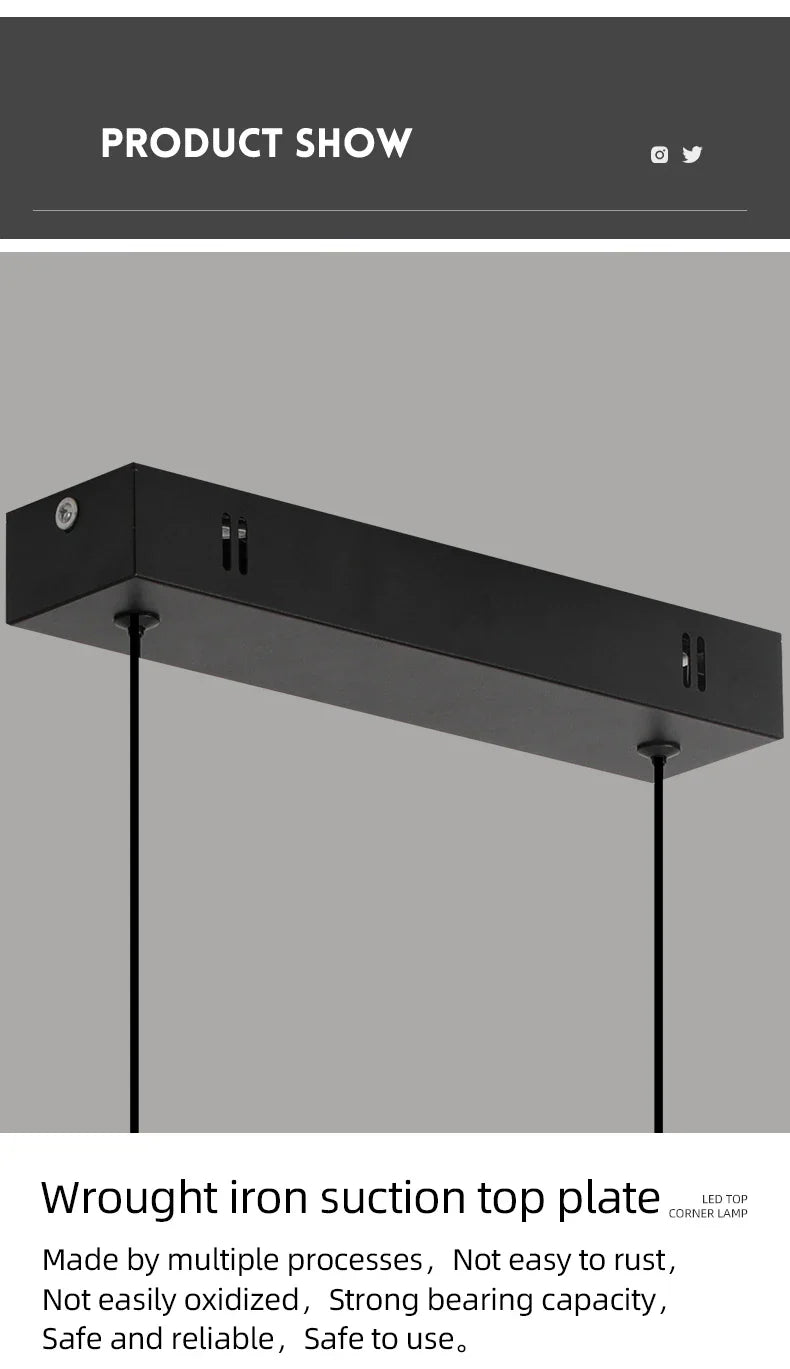 Modern Pendant Lights for Dining and Living Room