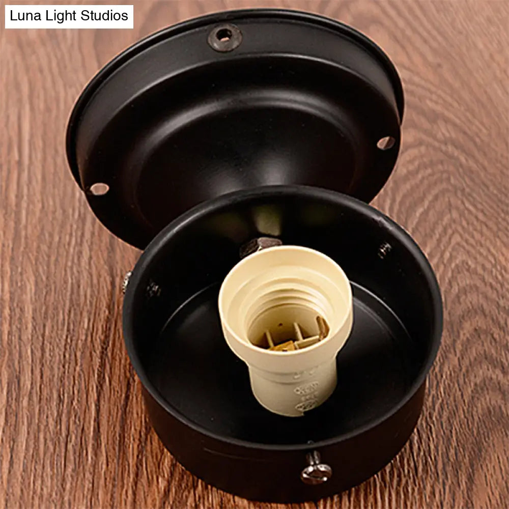 DecorBites™ DecorBites™ Modern Prismatic Glass Wall Mounted Sconce - 1 Light, Black/White - Ideal for Hallway