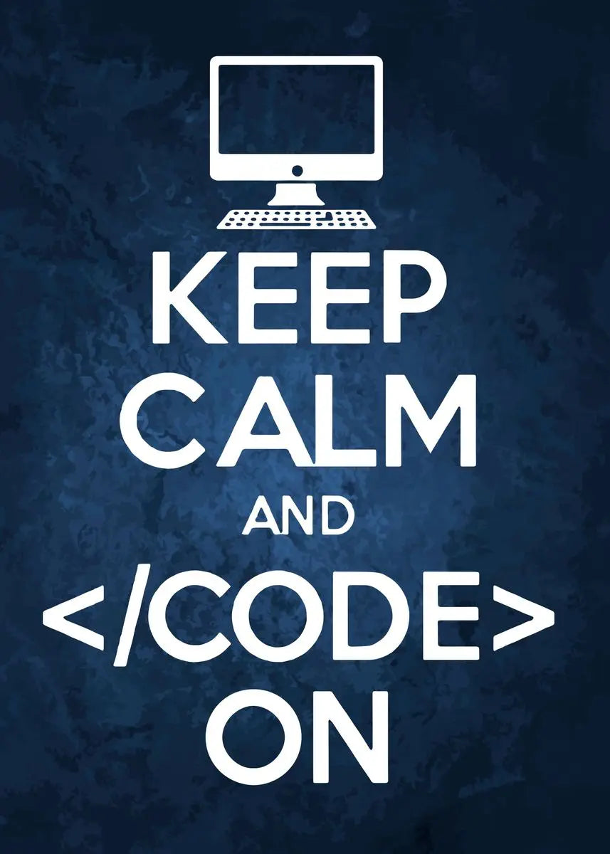 Modern Programmer Gamer Canvas Wall Art - Posters