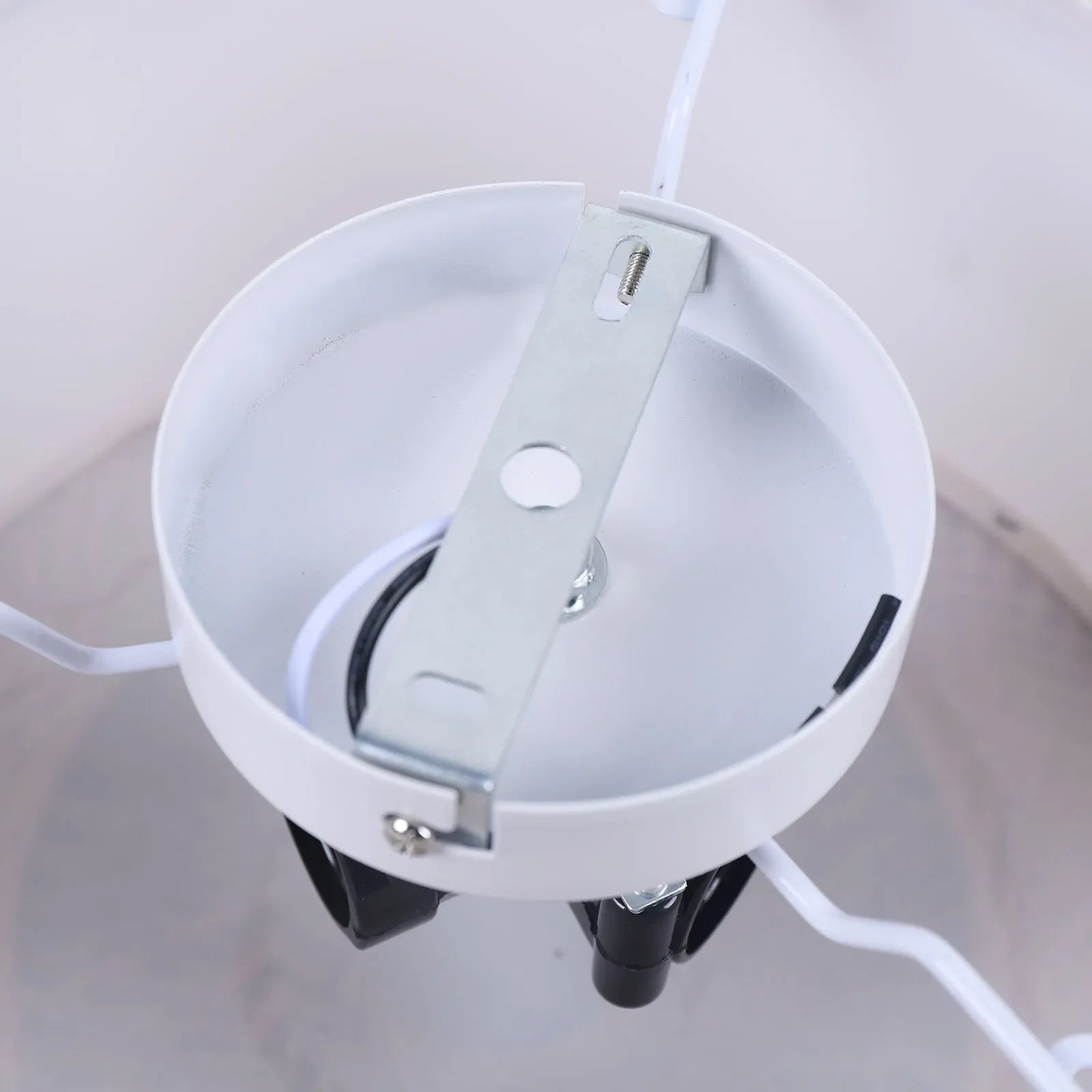 Modern Rattan Pendant Light - LED Ceiling Fan