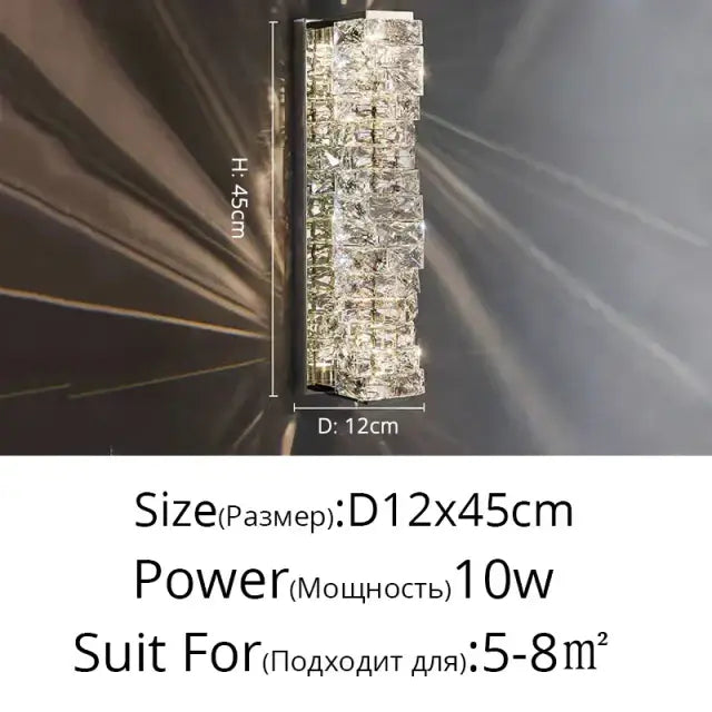 A modern rectangular pendant light with clear crystal cubes on a sleek metallic frame for elegant dining room decorbites elegant crystal pendant