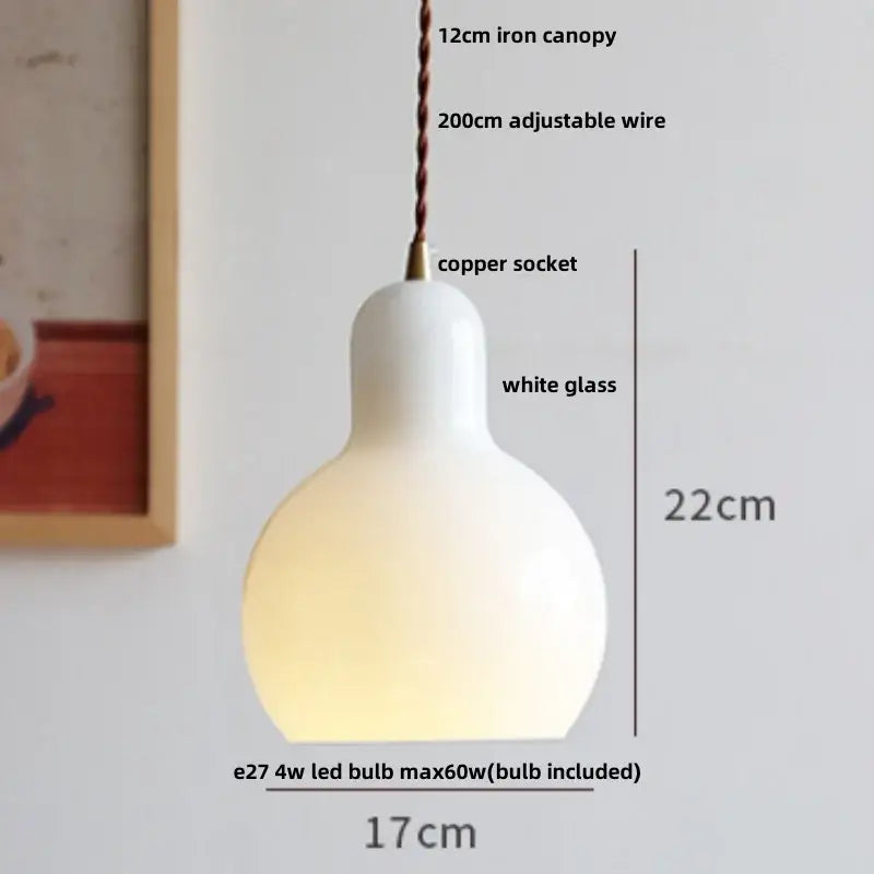Modern ribbed copper white pendant lamp with minimalist white glass and iron canopy for decorbites copper white glass decor