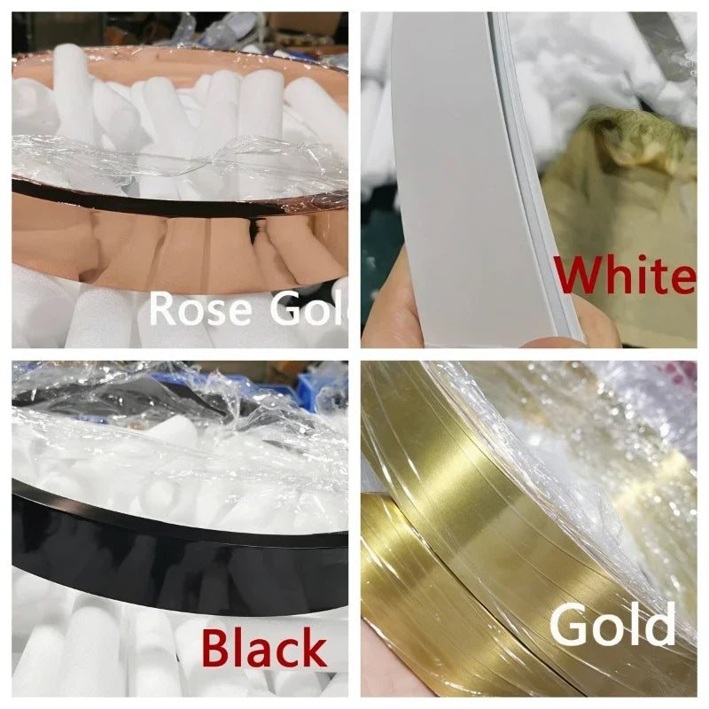 Modern Ring LED Pendant Light in Black or White
