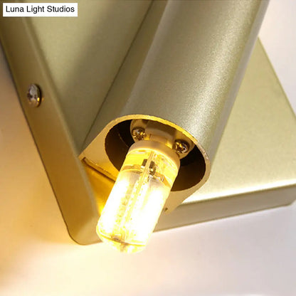 DecorBites™ DecorBites™ Modern Rotatable Gold Wall Sconce Lighting with 2/4 Metal Heads