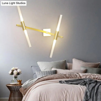 DecorBites™ DecorBites™ Modern Rotatable Gold Wall Sconce Lighting with 2/4 Metal Heads