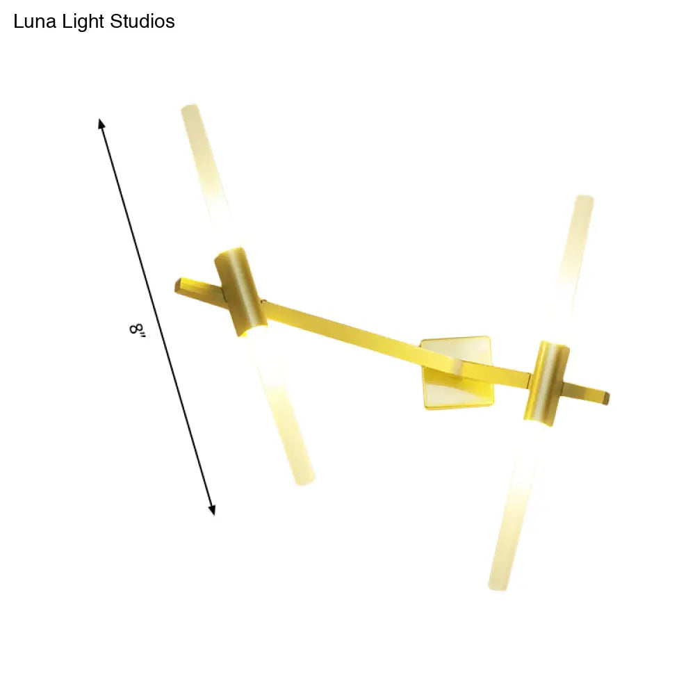 DecorBites™ DecorBites™ Modern Rotatable Gold Wall Sconce Lighting with 2/4 Metal Heads