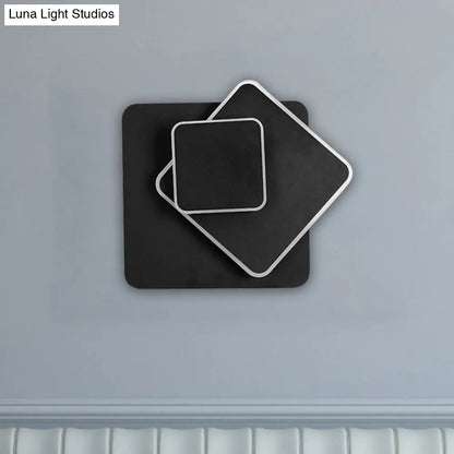 DecorBites™ DecorBites™ Modern Rotatable LED Wall Sconce – Simple Style, Metallic Finish, Warm/White Lighting – Perfect Bedside Lighting Solution