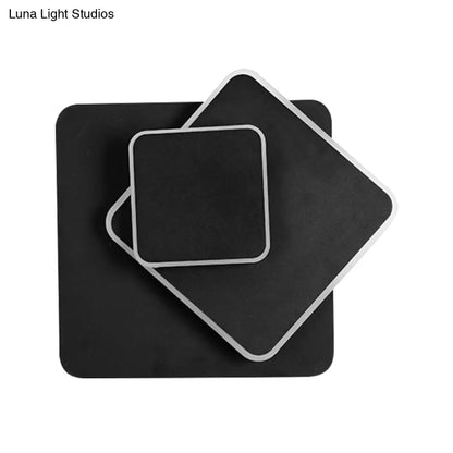 DecorBites™ DecorBites™ Modern Rotatable LED Wall Sconce – Simple Style, Metallic Finish, Warm/White Lighting – Perfect Bedside Lighting Solution