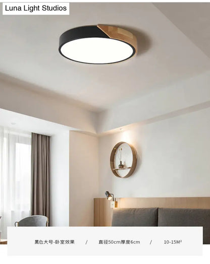 DecorBites™ DecorBites™ Modern Round Flush Mount Ceiling Light Fixtures for Bedrooms