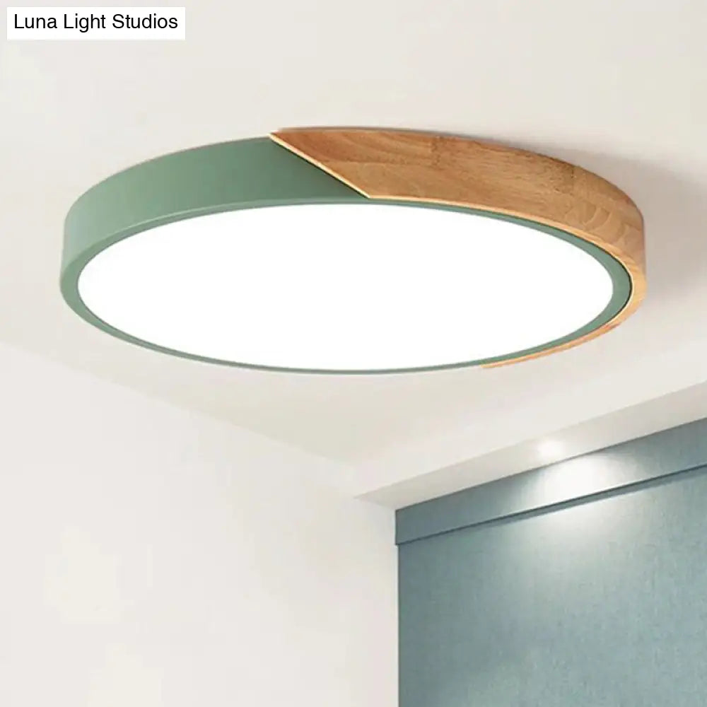 DecorBites™ DecorBites™ Modern Round Flush Mount Ceiling Light Fixtures for Bedrooms