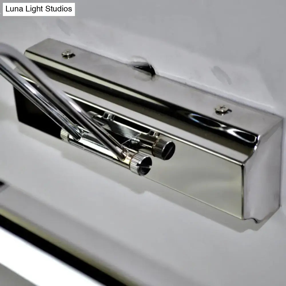 Shiny chrome-finished wall-mounted automatic door closer with sleek modern design for silver finish linear wall use