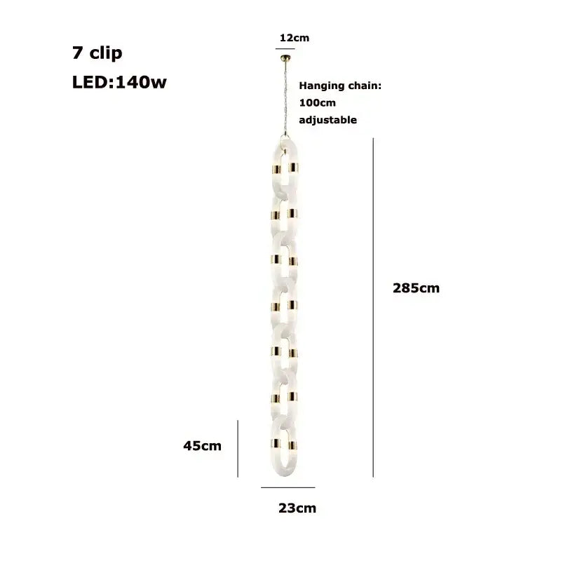 Modern silver and white crystal gold chain chandelier with sleek gold chain design for dining room decorbites crystal gold light