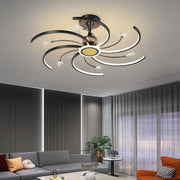 Iron Fan Pendant Light