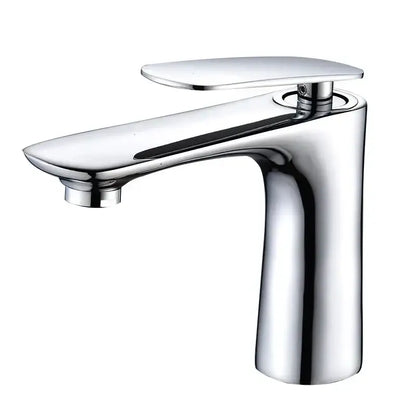 Modern chrome-finished single handle basin faucet with sleek minimalist design for bathroom decorbites basin faucet use