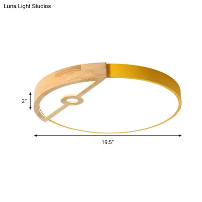 DecorBites™ DecorBites™ Modern Slim Round LED Flush Mount Ceiling Light for Living Room