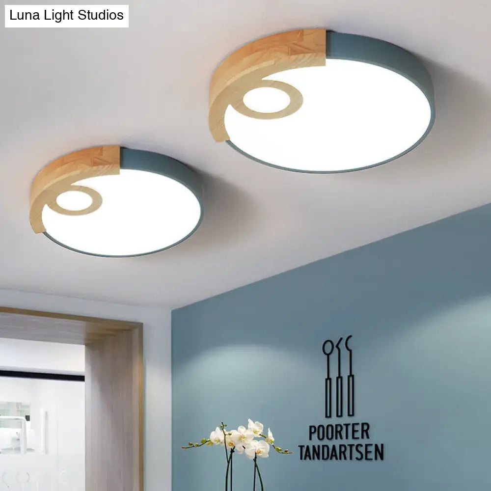 DecorBites™ DecorBites™ Modern Slim Round LED Flush Mount Ceiling Light for Living Room