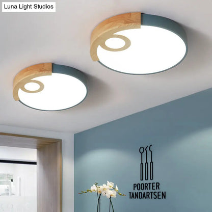 DecorBites™ DecorBites™ Modern Slim Round LED Flush Mount Ceiling Light for Living Room