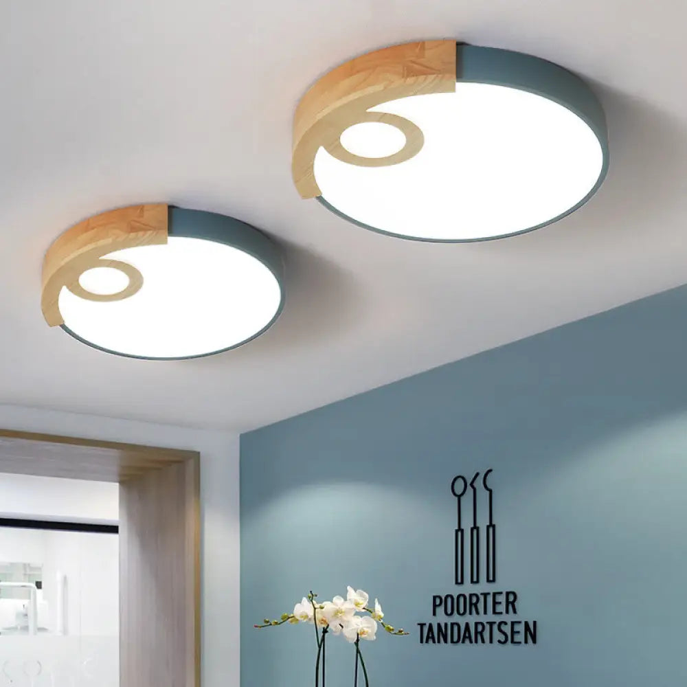DecorBites™ DecorBites™ Modern Slim Round LED Flush Mount Ceiling Light for Living Room