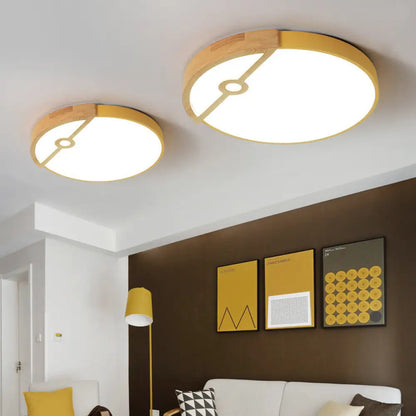 DecorBites™ DecorBites™ Modern Slim Round LED Flush Mount Ceiling Light for Living Room