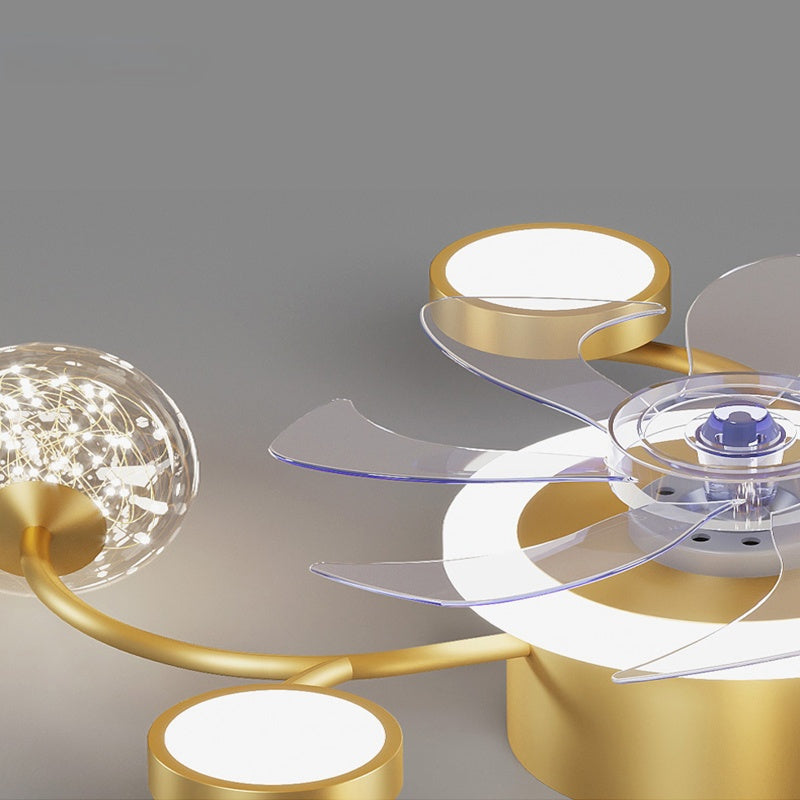 Iron Modern Ceiling Fan