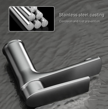 Modern Stainless Steel Bathroom Sink Faucet