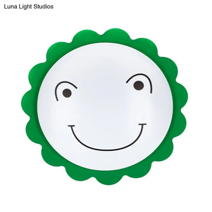 DecorBites™ DecorBites™ Modern Sun Ceiling Mount Light - Acrylic Flush Light for Kindergarten and Baby Bedrooms