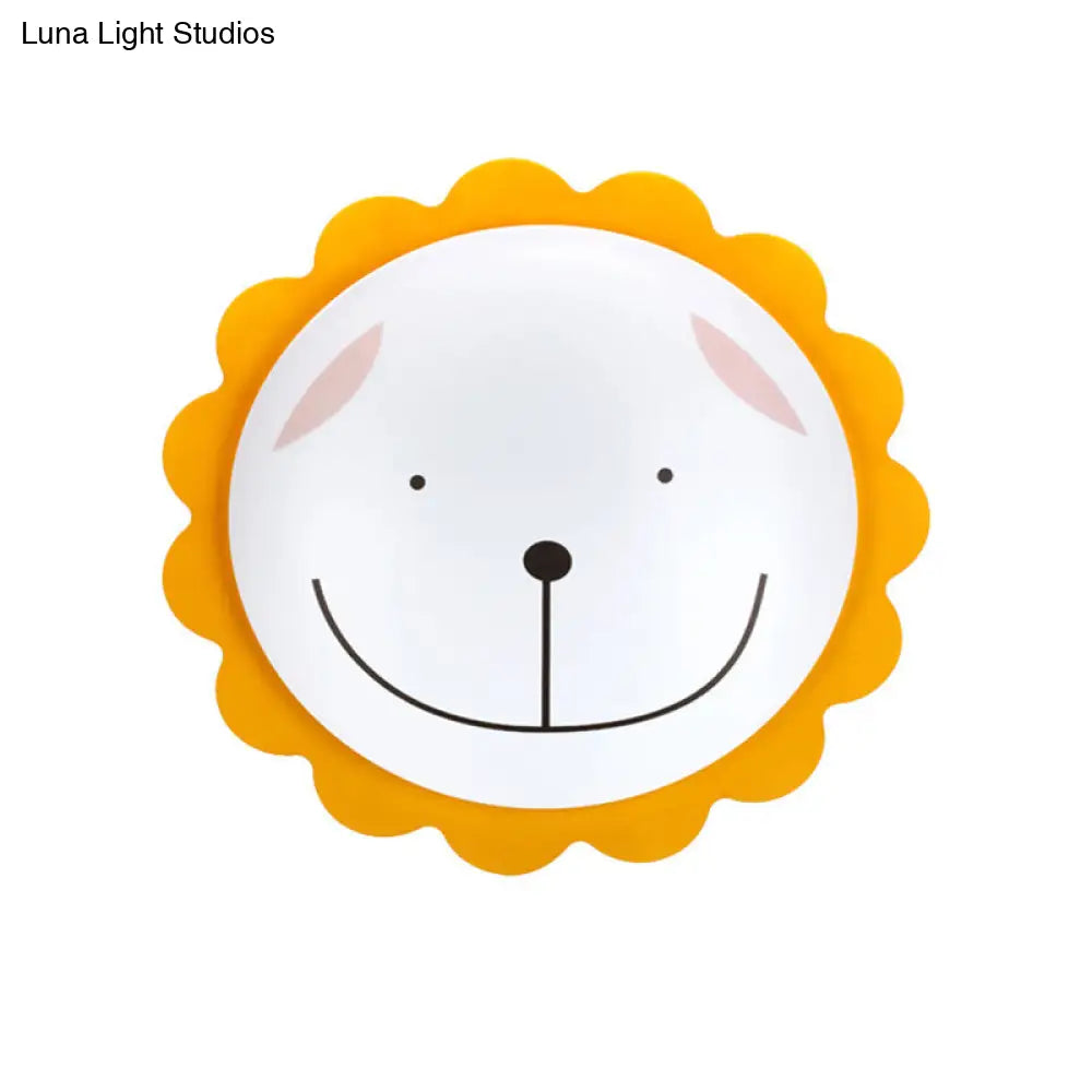 DecorBites™ DecorBites™ Modern Sun Ceiling Mount Light - Acrylic Flush Light for Kindergarten and Baby Bedrooms