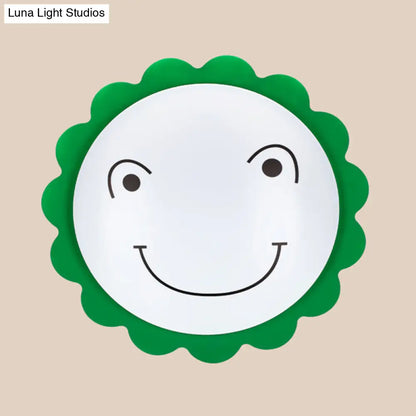 DecorBites™ DecorBites™ Modern Sun Ceiling Mount Light - Acrylic Flush Light for Kindergarten and Baby Bedrooms