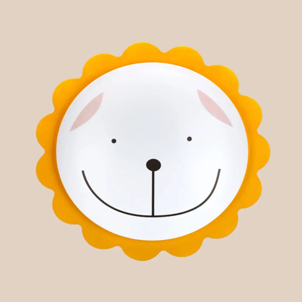 DecorBites™ DecorBites™ Modern Sun Ceiling Mount Light - Acrylic Flush Light for Kindergarten and Baby Bedrooms