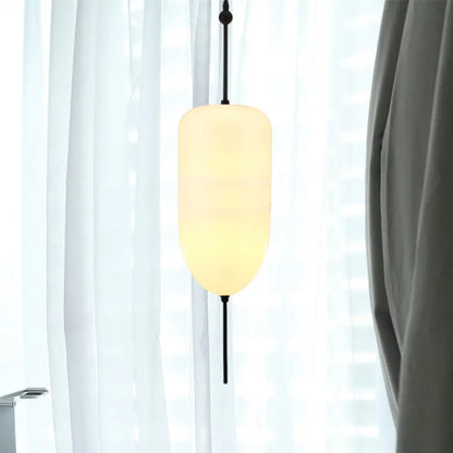 Modern Teardrop/Drum/Cylinder Glass Cluster Pendant Light - Blue/White - 1/3 Lights - Dining Room Hanging Fixture